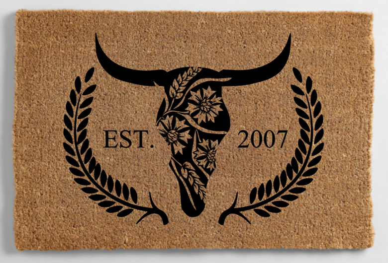 Coir Doormat 18" x 30" Hammer & Stain Laramie