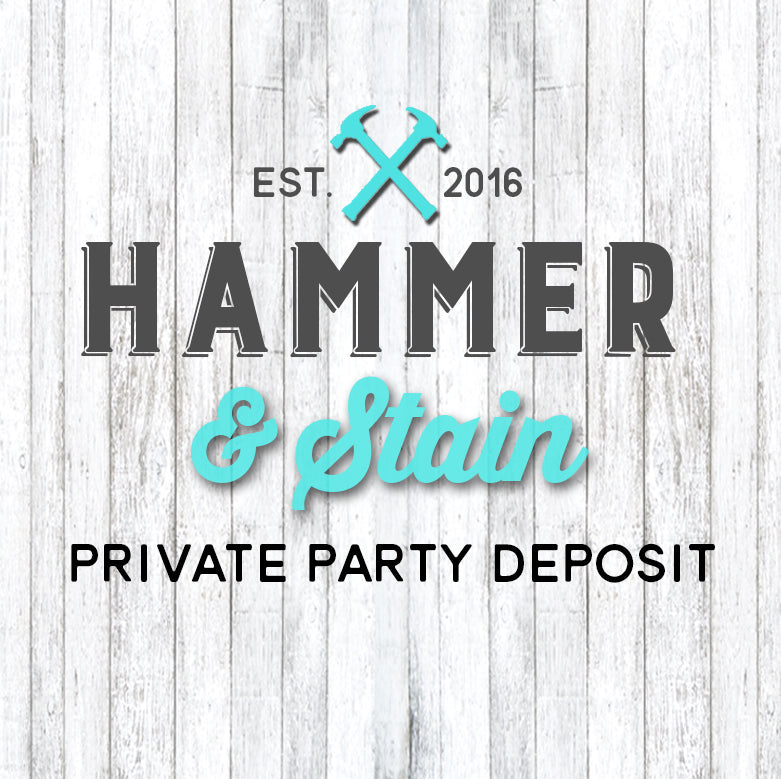 Private Party Deposit - Table Reservation Only $50