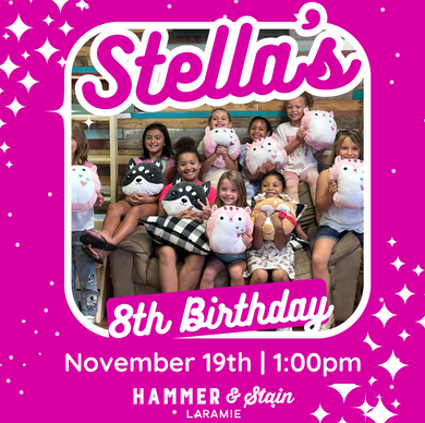 11/19/23 (1:00PM) Stella's 8th Birthday INVITE ONLY