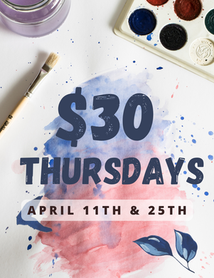 $30 Thursdays April 2024