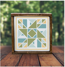 Barn Quilt 12"x12" Framed Sign (RML Private Party)