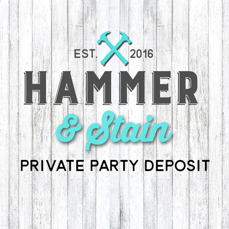 Private Party Deposit - Table Reservation Only