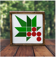 Barn Quilt 12"x12" Framed Sign (RML Private Party)