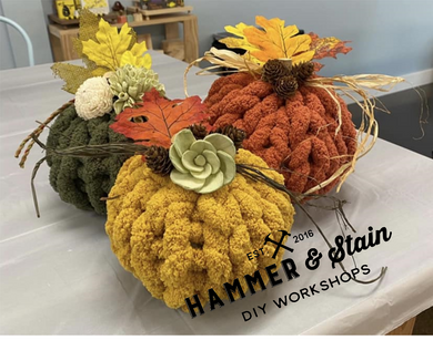 Chunky Knit Pumpkins